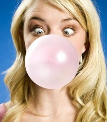 BULLE DE CHEWING GUM