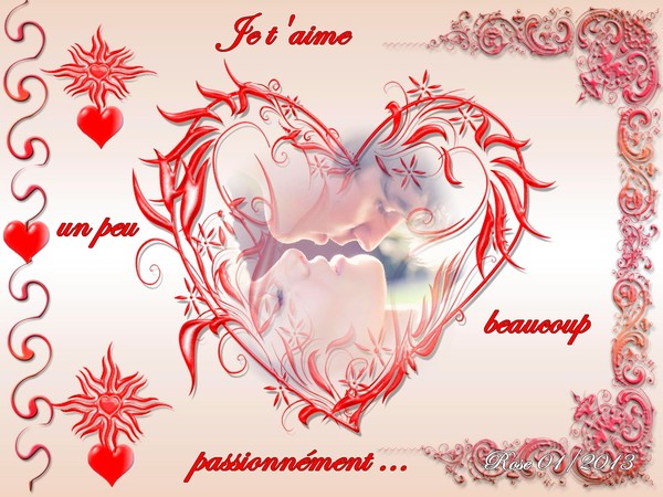 BONNE SAINT VALENTIN A TOUS LES AMOUREUX !