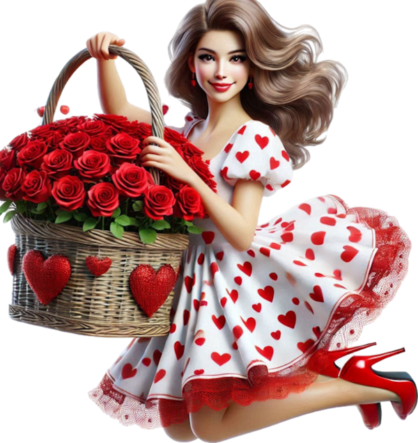 TUBE SAINT VALENTIN FILLE