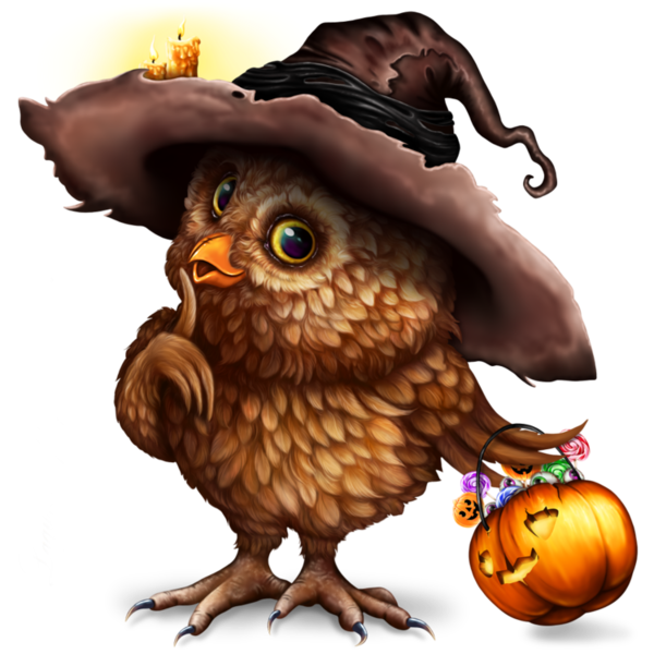 TUBE HALLOWEEN OISEAU + CHAUVES SOURIS