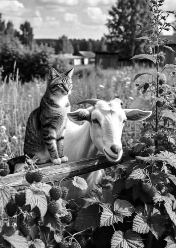 CHEVRE VACHE VEAU...