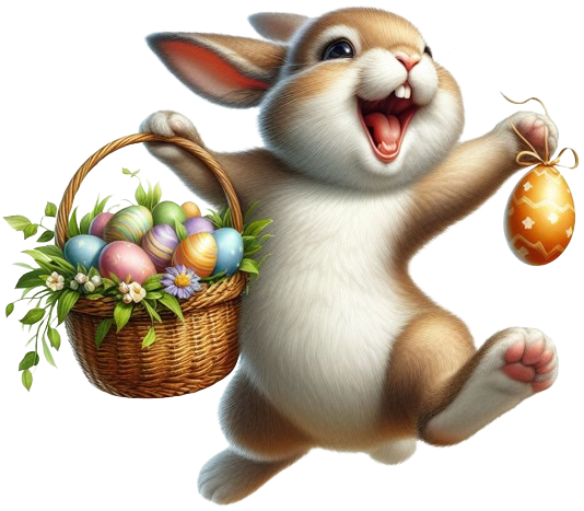 TUBE PAQUES LAPIN