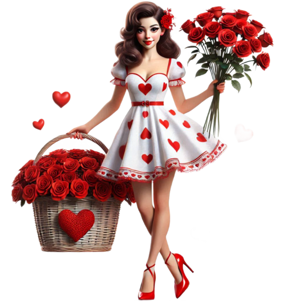 TUBE SAINT VALENTIN FILLE