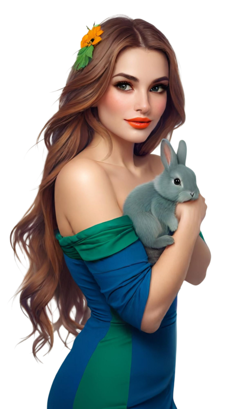 TUBE FILLES AVEC AVEC ANIMAUX 6