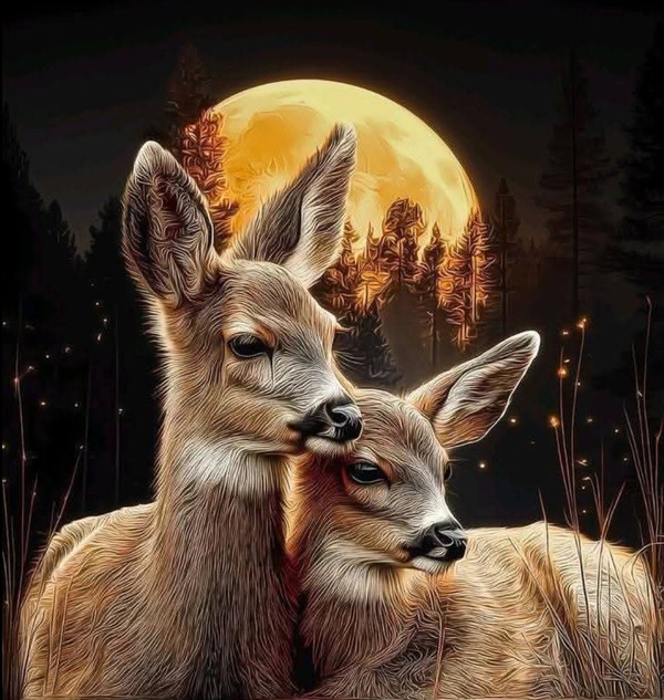 CERFS BICHES FAONS...