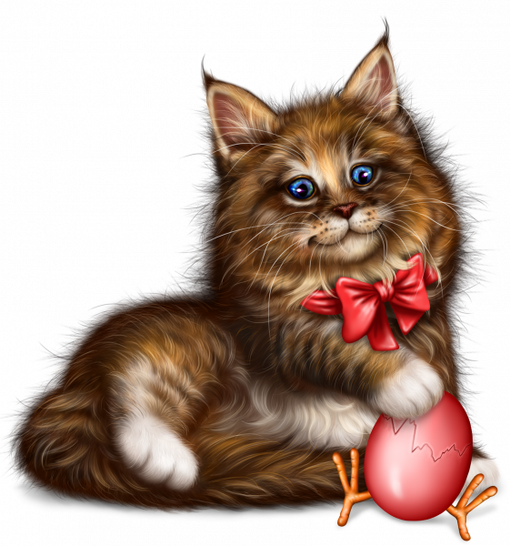 easter-kitty-playing-with-egg-png5