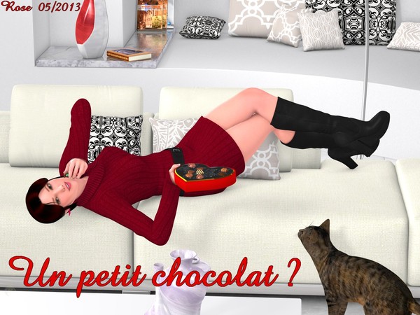 JE VOUS OFFRE DU CHOCOLAT ?