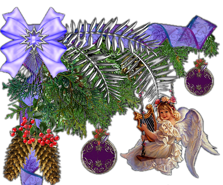 TUBE NOEL BOULE + SAPIN 2