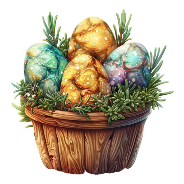 TUBE PAQUES OEUFS