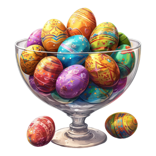 TUBE PAQUES OEUFS
