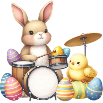 TUBE PAQUES LAPIN