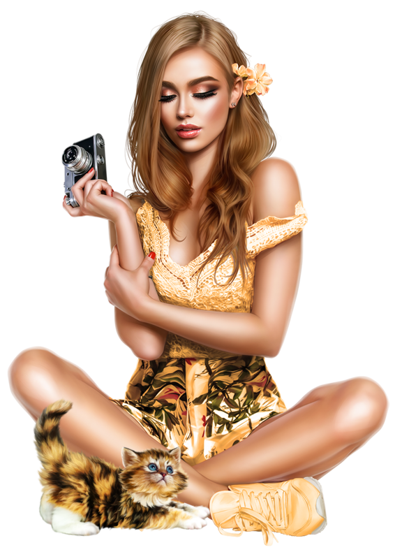 TUBE FILLE AVEC ANIMAUX 6