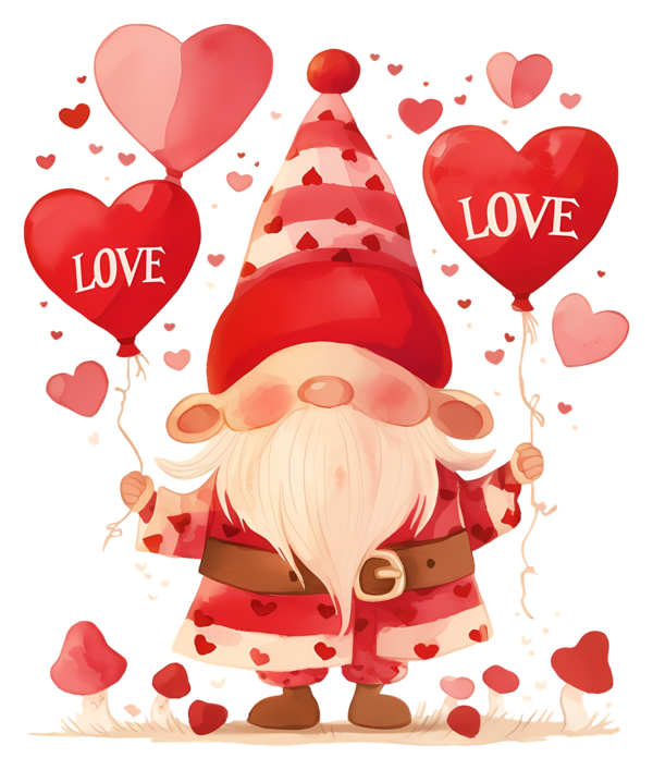 TUBE SAINT VALENTIN PERSONNAGE