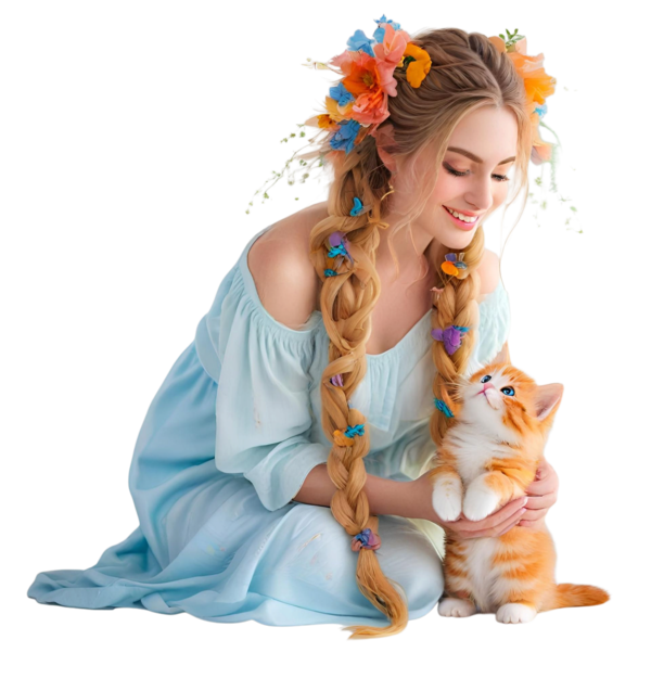 TUBE FILLES AVEC AVEC ANIMAUX 6