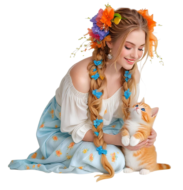 TUBE FILLES AVEC AVEC ANIMAUX 6