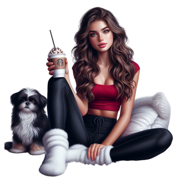 TUBE FILLES AVEC AVEC ANIMAUX 6