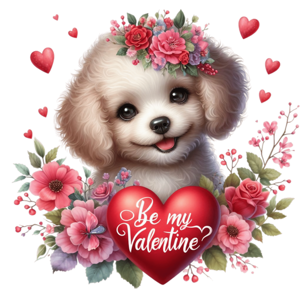 TUBE SAINT VALENTIN ANIMAUX