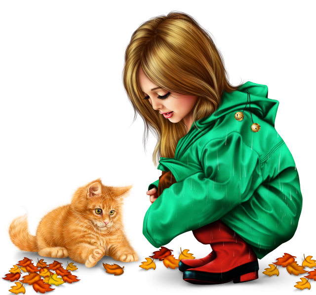little_girl_in_raincoat_with_a_kitty_png_14_1.png